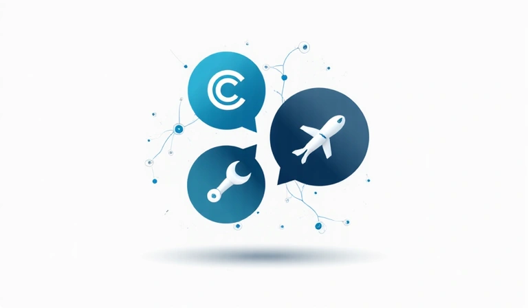 Creative design with copyright and trademark symbols